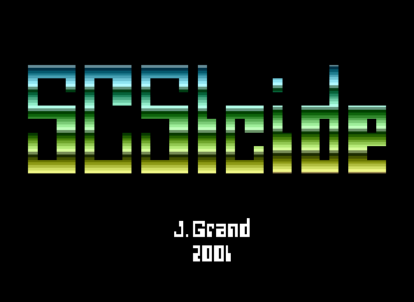 SCSIcide v1.32 Title Screen